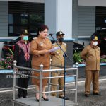 Apel Perdana Bupati dan Wakil Bupati Karo Apel Pertama Bupati Dan Wakil Bupati Karo