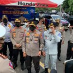 Perjalanan Antar Kota dan Antar Provinsi Saat Larangan Mudik Diperbolehkan bagi Orang Sakit Asal ada Suket Irjen Pol Istiono saat mengecek kesiapan Operasi Ketupat 2021 di Surabaya, Kamis 29/4/2021 | foto : Istimewa
