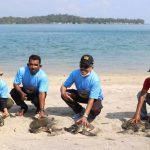 Pramuka Batam dan PT Epson Dukung Program Konservasi dan Pariwisata Pulau Karas Kecil