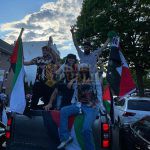 Super Model Bella Hadid Dukung Palestina dalam Sebuah Gerakan di Jalan Bay Ridge New York