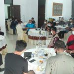 Wali Kota Bersama dengan Wakil Wali Metro Menggelar Coffee Morning bersama Organisasi Wartawan