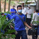 Manggala Agni Daops sumatera VIII Dukung Penuh Upaya Penghijauan Bukit Gendang oleh Lanud Hang Nadim Batam