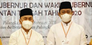 Sugianto Sabran dan Edy Pratowo akan Dilantik 25 Mei Mendatang di Istana
