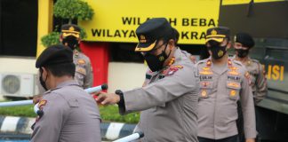 Polresta Barelang Apel Siaga 1, Memperingati Hari Buruh Internasional (May Day) Polresta Barelang melaksanakan Apel Siaga 1, Sabtu (01/05/2021)