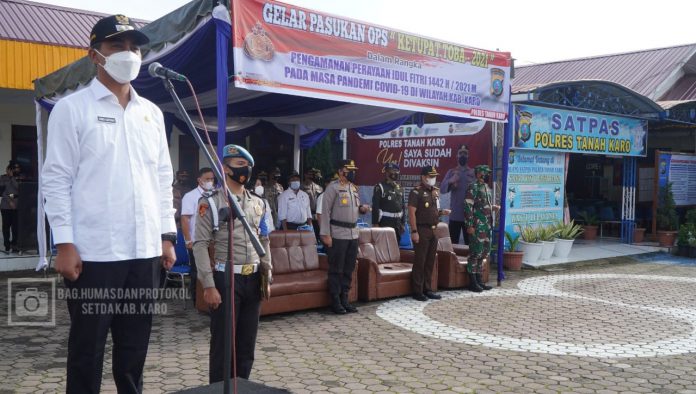 Wakil Bupati Karo Apel Gabungan