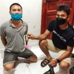 Anam Siksa Istri Dengan Sadis Tersangka saat diamankan Pihak Polsek Binut