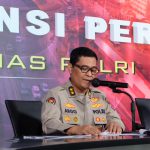 100 Hari Kerja Kapolri, 1.864 Kasus Diselesaikan Dengan Restorative Justice Kadiv Humas Polri Irjen Argo Yuwono dalam konferensi pers 100 hari kinerja Kapolri, di Gedung Humas Polri, Jakarta Selatan, Senin (17/4/2021).