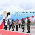 Danlantamal IV Sambut Presiden RI Di Bandara RHF Tanjungpinang Danlantamal IV Sambut Presiden RI Di Bandara RHF Tanjungpinang