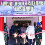 Bupati Karimun Hadiri Peresmian Kampung Tangguh Bebas Narkoba