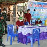 Dukung Kebijakan Pemerintah, Lanud SPR Gelar Serbuan Vaksin Covid-19