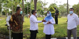 Kasus Covid-19 Terus Bertambah, Jefridin Tinjau Lokasi Karantina OTG Sekretaris Daerah (Sekda) Kota Batam, Jefridin Hamid tinjau lokasi karantina OTG