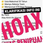 Beredar Informasi Loker di UPTD Puskesmas, Kepala Puskesmas Sei Panas Sebut Hoaks Informasi palsu lowongan pekerjaan yang mengatasnamakan UPTD Puskesmas Sungai Panas.