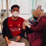 Siapkan 500 Vaksin, Warga Puri Malaka Antusias Ikuti Vaksinasi Pelaksanaan Vaksinasi di Puri Malaka, Batam