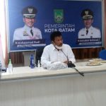 Rumah Sakit Hampir Penuh, Rudi Siapkan Langkah Pengendalian Covid Wali Kota Batam, Muhammad Rudi saat berada di kantor wali kota