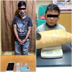 Simpan Sabu dan Daun Ganja, Ditresnarkoba Polda Kepri Ringkus 3 Tersangka Dua orang laki-laki Inisial E alias K, dan DS alias D diamankan oleh Ditresnarkoba Polda Kepri