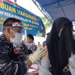 Bantu Masyarakat yang akan Melaksanakan Vaksinasi, Lanal Ranai Sediakan Transportasi