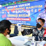 Serentak di Seluruh Indonesia, Lantamal Gelar Serbuan Vaksinasi untuk Masyarakat