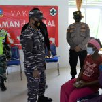 TNI AL Serbu Masyarakat Bintan Pesisir dengan Vaksin Covid-19