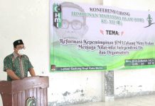 Wali Kota Metro Hadiri Konferensi Cabang HMI ke-41 Wali Kota Wahdi Hadiri Konferensi HMI ke-41 di Gedung KNPI Kota Metro