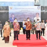 Wadanlantamal IV Saksikan Pelepasan Ekspor Perdana Vessel Muatan Alumina Wadanlantamal IV Saksikan Pelepasan Ekspor Perdana Vessel Muatan Alumina