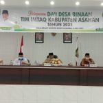 Bupati Asahan Lepas Da’i Desa Binaan Tim Imtaq Tahun 2021 Bupati Asahan H. Surya, BSc melepas Da'i Desa Binaan Tim Imtaq Kabupaten Asahan Tahun 2021 di Aula Melati Kantor Bupati Asahan, Selasa (06/07/2021)