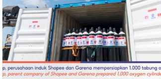Shopee Donasikan 1000 Tabung Oksigen dan 1 Juta Dosis Vaksin Shopee Donasikan 1000 Tabung Oksigen dan 1 Juta Dosis Vaksin