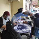 150 Orang Jalani Vaksin di Polsek Mlati ebanyak 150 orang menjalani vaksinasi gratis di Polsek Mlati, Sleman, Yogyakarta Kamis, 15 Juli 2021.