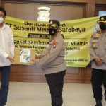 Terima Bansos Dari PT. Susanti Megah Surabaya, Polda Jatim Salurkan ke Masyarakat Terdampak Covid-19 Polda Jawa Timur menerima bantuan sosial (Bansos) dari PT. Susanti Megah Surabaya.