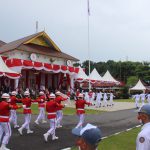 Komandan Yonmarhanlan IV TPI Ikuti Upacara HUT ke-76 RI di Halaman Kantor Wali Kota Tanjungpinang