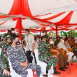 Danlantamal IV Tinaju Pelaksanaan Vaksinasi yang Digelar Kogabwilhan I