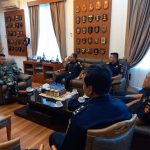 Laksamana Pertama TNI Indarto Budiarto Terima Kunker DJBC Kepri