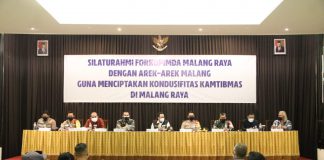 Demi Kamtibmas, Forkopimda Malang Raya Gelar Silahturahmi Bersama Arek Malang Forkopimda silaturahmi bersama arek malang
