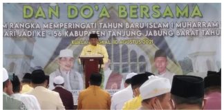 Peringatan Tahun Baru Islam 1443 Hijriah di Masjid Syaikh Utsman Kuala tungkal Peringatan Tahun Baru Islam 1443 Hijriah di Masjid Syaikh Utsman Kuala tungkal