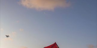 Pengibaran Bendera Merah Putih di 4 Titik oleh TRAMP