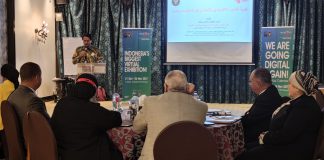 KBRI Cairo Pererat Hubungan Melalui Pertemuan Bisnis dan Promosi Dagang KBRI Cairo (18 Agustus 2021) menggelar kegiatan Round Table Discussion bersama Dewan Pemuda Mesir dan Komite Ekonomi dan Pengembangan UMKM Mesir, dengan mengangkat tema "Strengthening Economic-Trade Cooperation Between Indonesia and Egypt", yang berlangsung di kota Kairo.