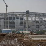 Stadum JIS Akan Diresmikan Bulan Desember ANTARA FOTO/Aditya Pradana Putra