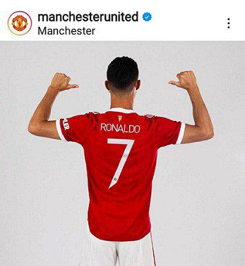 Ronaldo Siap Pakai Nomor Punggung 7 di Manchester United