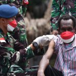 Kisah Tim Medis Lanud Silas Papare Laksanakan Vaksinasi Door To Door Hingga Pegunungan Tengah