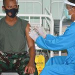 TNI AL Sasar Serbuan Vaksin ke Siswa Dikmaba PK TNI AL Satdik-1 Kodiklatal Tanjunguban