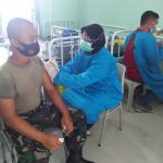 145 Siswa Dimata PK TNI AL Satdik-1 Kodiklatal Tanjunguban Terima Vaksin
