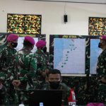Komandan Pasmar 3 Buka Geladi Posko Latihan Satuan Lanjutan II Aspek Darat Triwulan III Tahun 2021