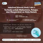 Besok, Politeknik Batam Gelar Vaksinasi Dosis I dan II, Segera Daftar