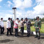 Danlantamal IV Sambut Kedatangan Menhub RI di Bandara Hang Nadim Batam