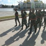 Yonmarhanlan IV Berikan Latihan PBB Prajurit Lantamal IV