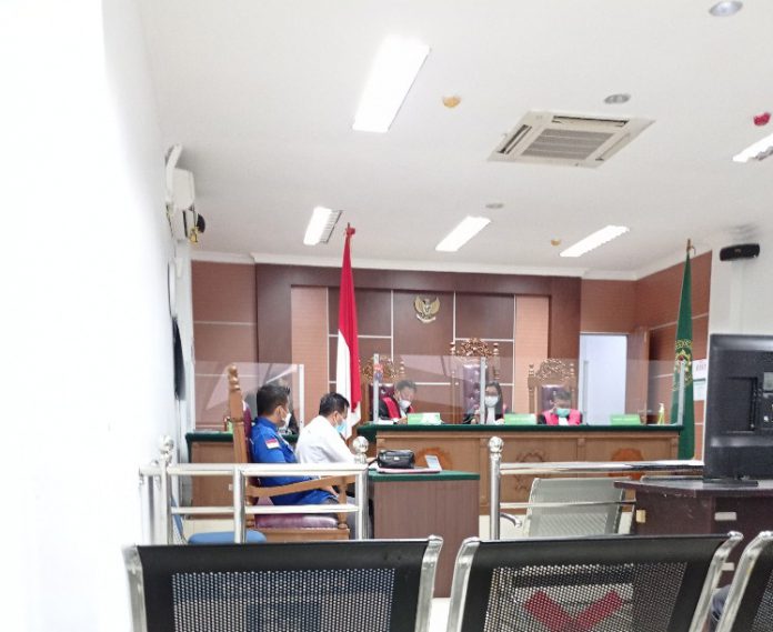 Sidang dugaan perkara melawan hukum PT TAF Batam di Pengadilan Negeri Batam | Foto: Yen/Mimbarpublik.com