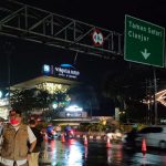 Arus Lalin Kendaraan Menuju Puncak Lengang pada Hari Pertama Penerapan Ganjil Genap