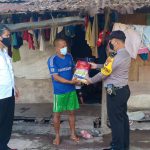 Ringankan Beban Masyarakat Sekitar, Polsek Batuaji Laksanakan Bakti Sosial ke Penghuni Ruli di Tanjung Uncang