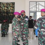 Komandan Pasmar 3 Buka Geladi Posko Latihan Satuan Lanjutan II Aspek Darat Triwulan III Tahun 2021