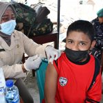 Percepatan Pencapaian Target Vaksin, Satgas Nakes TNI Gelar Giat Serbuan Vaksin Ke Jayapura