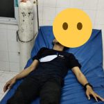 Patroli Satgas Raika, Satu Anggota Satpol PP Kota Makassar Jadi Korban Tabrak Lari Anggota Satpol PP korban tabrak lari